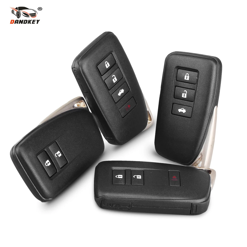 

Dandkey 2 3 4 Buttons Key Case For LEXUS ES350 IS/ES/GS/NX/RX/GX GS300 GS350 IS250 ES250 NX200 Smart Key Car Remote Key Shell