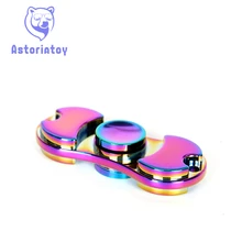 EDC handspinner Игрушки Треугольной Рука Счетчик Гальванических цвет алюминиевый Материал Профессиональный Пальцев гироскопа Для Аутизма Вращения