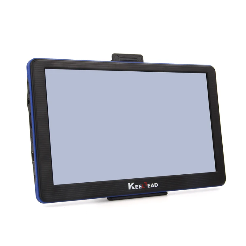 KEELEAD 7 дюймов Автомобильный GPS навигатор емкостный экран Bluetooth AV In FM Встроенный 8