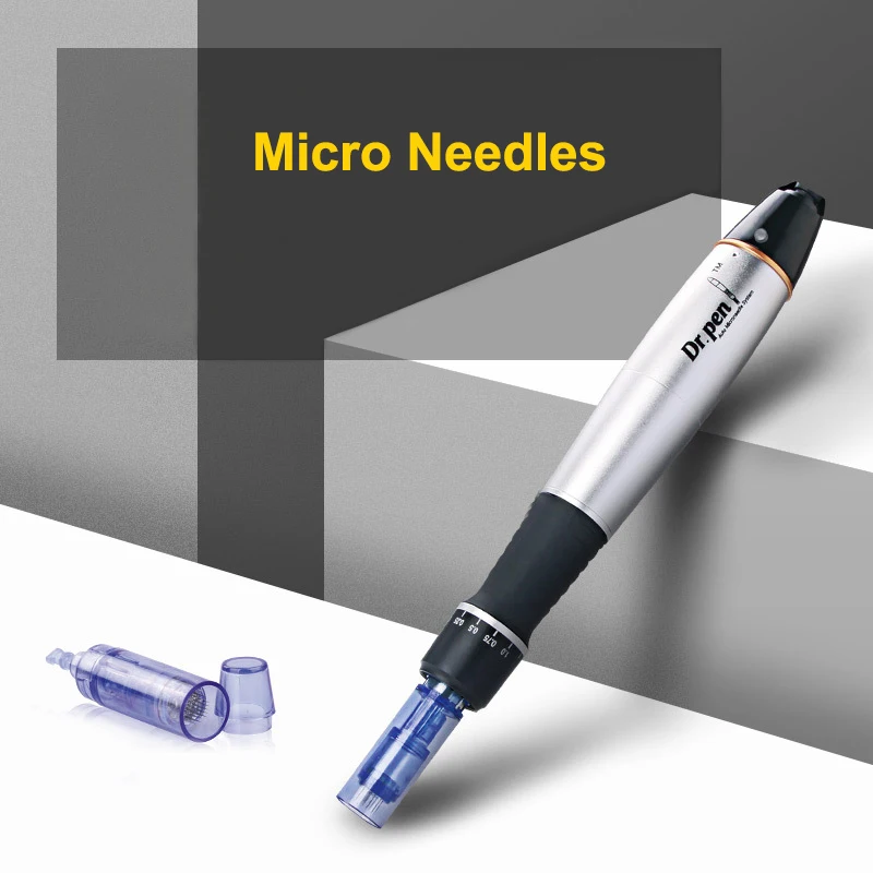 10pcs 12 pin 36pin needle cartridge replacement micro needles head stainless steel tattoo needles for dr derma pen tattoo tips   2