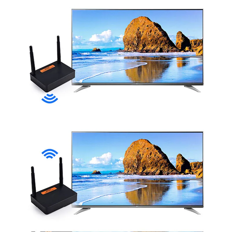 

5.8 GHz / 2.8 GHz HDMI Extender Full HD 1080P 60Hz Wireless Audio Video Transmitter Receiver WIF66
