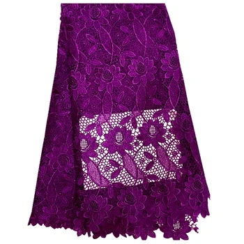 

2015 Latest african swiss voile lace material guipure lace fabric with stones teel color lace fabric for fashion wedding F902b
