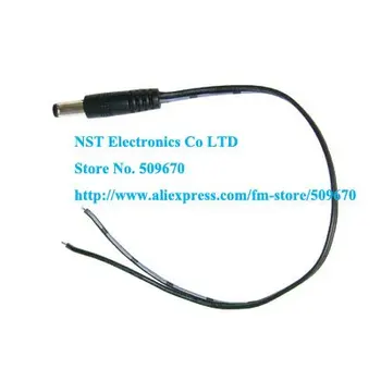 

Free shipping/100pcs CCTV Camera to DC Power Male Plug 2.1 x 5.5mm Cable / DC male Lead