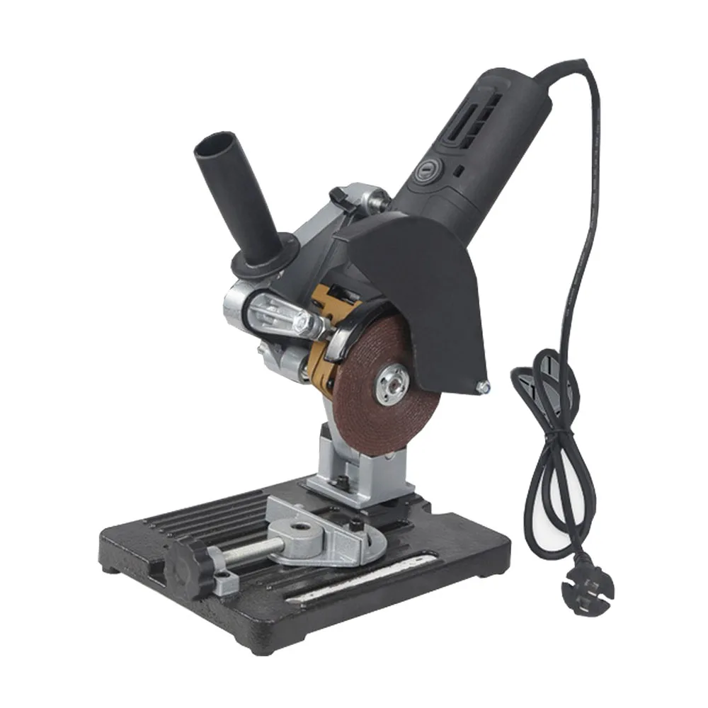  AMYAMY Angle Grinder Stand bracket Holder support Cutting Machine Aluminum body cast iron base for 