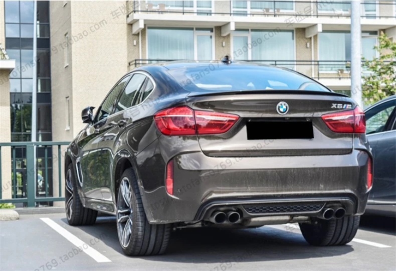 Спойлер из углеродного волокна для BMW X6 F16 X6M F86 2015 2016 2017 2018 2019 высококачественные