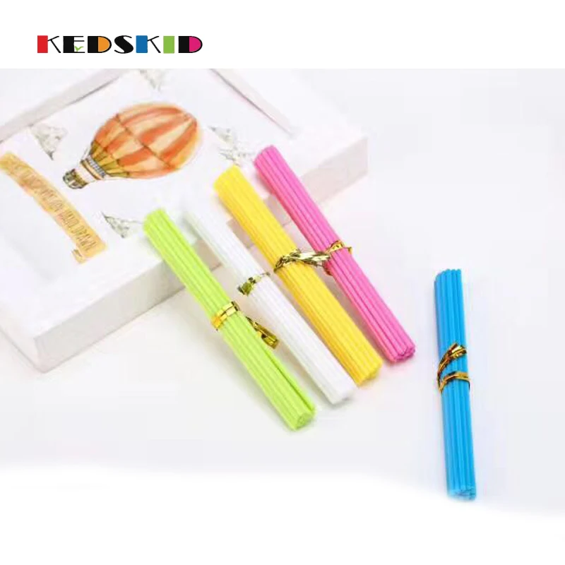 

100 PCS Lengthen Children's Baby Learning Game Stick Bar Counting Rod Math Arithmetic Montessori Teaching Aids Multi-Colored