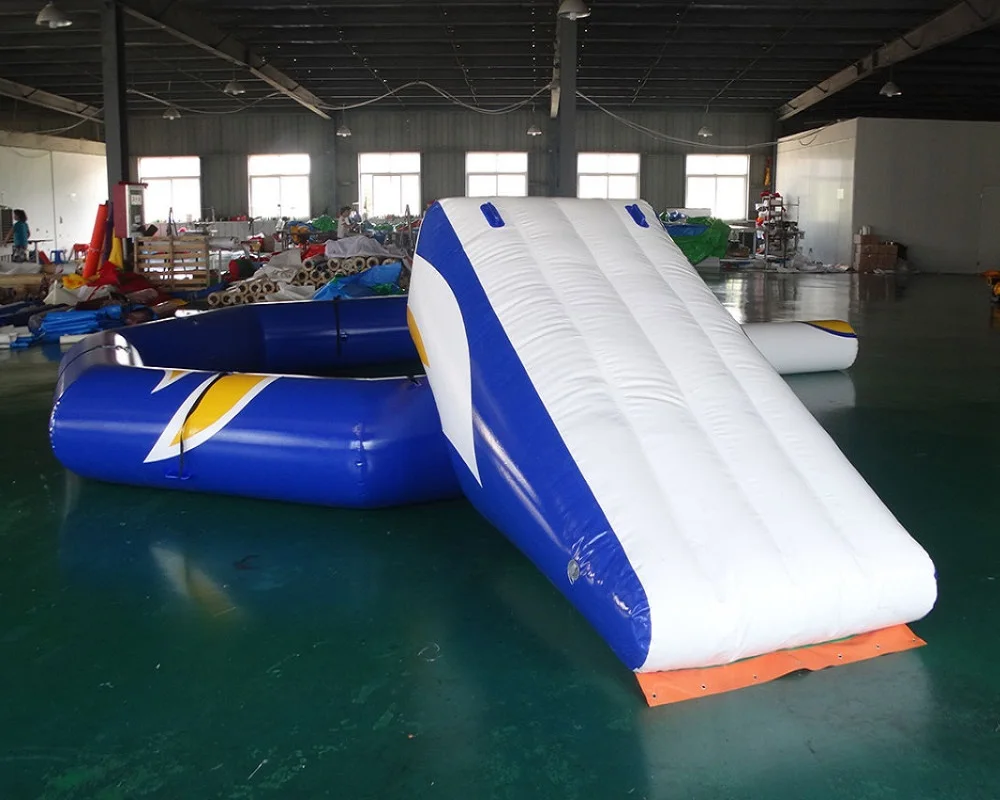 High Quality Trampoline Water Park Inflatable Water Trampoline Combo