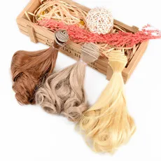 1-3-1-4-1-6-DIY-Wave-Wig-Black-Gold-Blown-Khaki-Curly-Wavy-Hairpiece