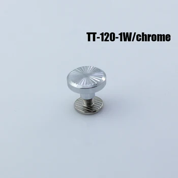 

50pc SCREWBACK SPIKE TT- 120-1W leathercraft Chrome