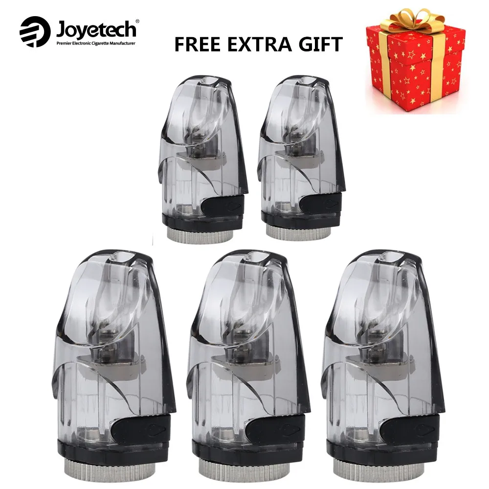 Аутентичные 5 шт. Joyetech превысить край картридж 2 мл Fit EX 1.2ohm MTL головы батарея электронной сигареты Vape Vaporizador