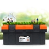 Large Toolbox Household Maintenance Electrician Tool Box Multifunctional ABS Hardware Car Repair Anti-fall Box 12