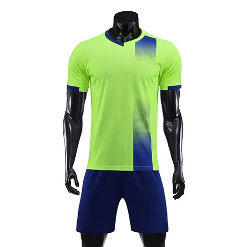 Футбольные майки для колледжа, мужские футбольные майки на заказ, Футбольная форма, молодежный футбольный комплект для взрослых, костюм maillot de foot - Цвет: Green
