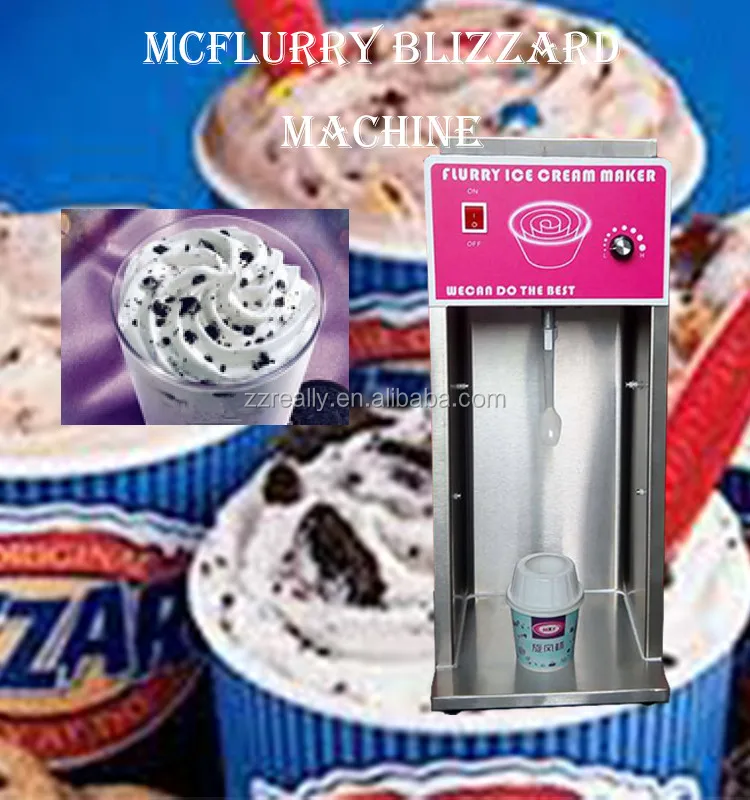 Фабричная поставка коммерческий 350 w mcflurry машина мороженое мельница молочный шейкер