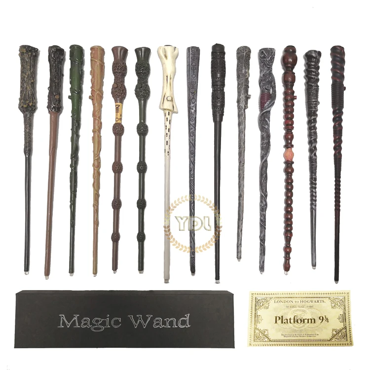 

HP Led lighting Ron Hermione Voldemort Hermione Dumbledore Sirius Magic Wand Hogwarts Train Ticket magic tricks toys