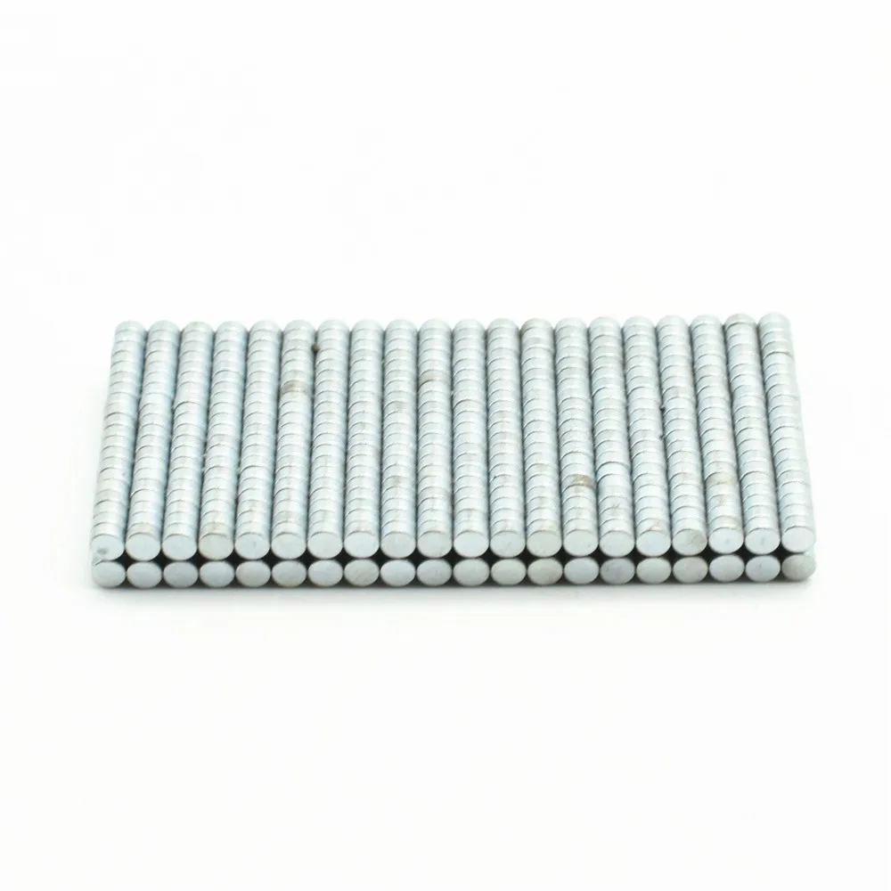 

Diametrically Magnet Disc Dia.2x1 mm Round Magnet Permanent Small Neodymium Magnetics Tinny Precision for Medical Use 100pcs