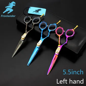 

Freelander 5.5 Left-Handed Scissors&quotselling japan scissors cheap hairdressing scissors hairdresser thinning scissors hairdre