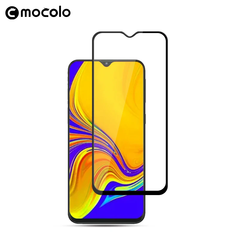 Защитная пленка для экрана Samsung A30 Mocolo полное покрытие склеенное 9H Закаленное