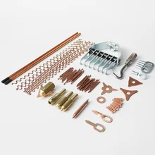 spot stud welder dent puller consumables kit auto car body panel repair welding wire studs pulling claw electrodes chuck pads