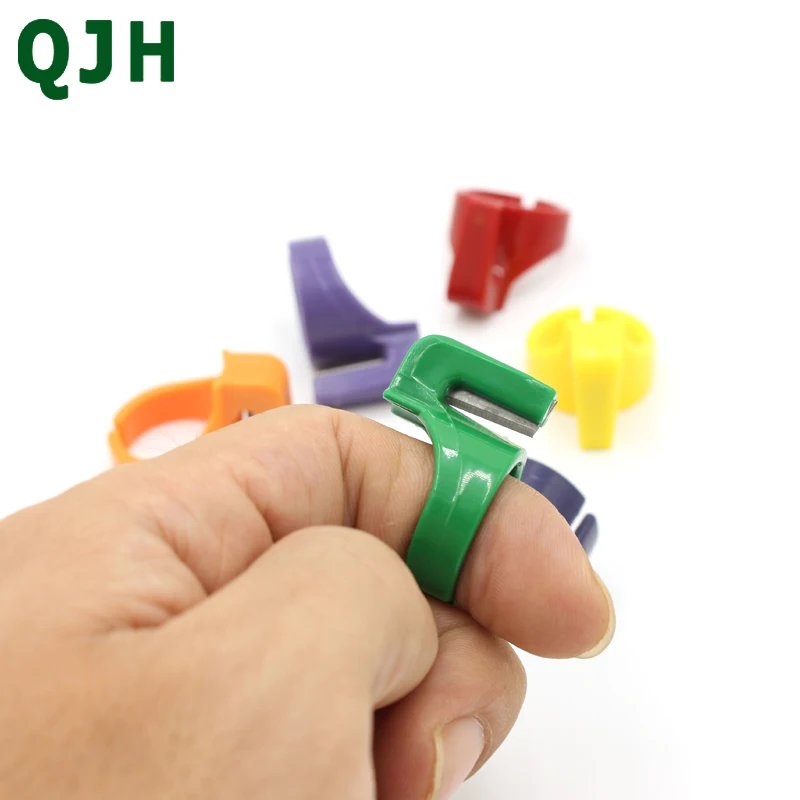 Бренд QJH 3 шт. пластмассовое фотокольцо с резьбой для ножа резак резьбы аксессуары