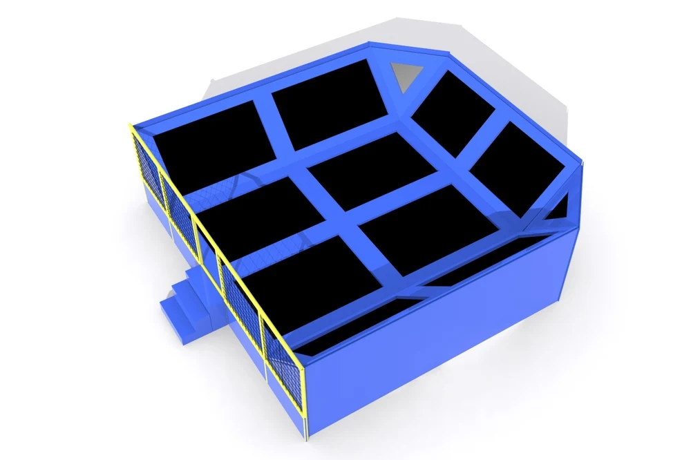 Очень индивидуальный размер экстремальных видов спорта skyzone батут парк CIT-TP121