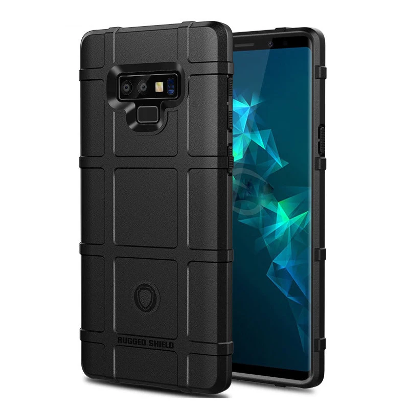 

Note 9 Armor Anti-shock Cases for Samsung Galaxy Note 9 Case 6.4'' Cover Soft Silicone Bumper for Galaxy Note 9 Note9 Coque Capa