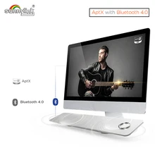 12 Вт удивительный Настольный тонкий компьютер BLUETOOTH Саундбар для APPLE пк, настольный мини звуковая панель динамик для компьютеров APPLE