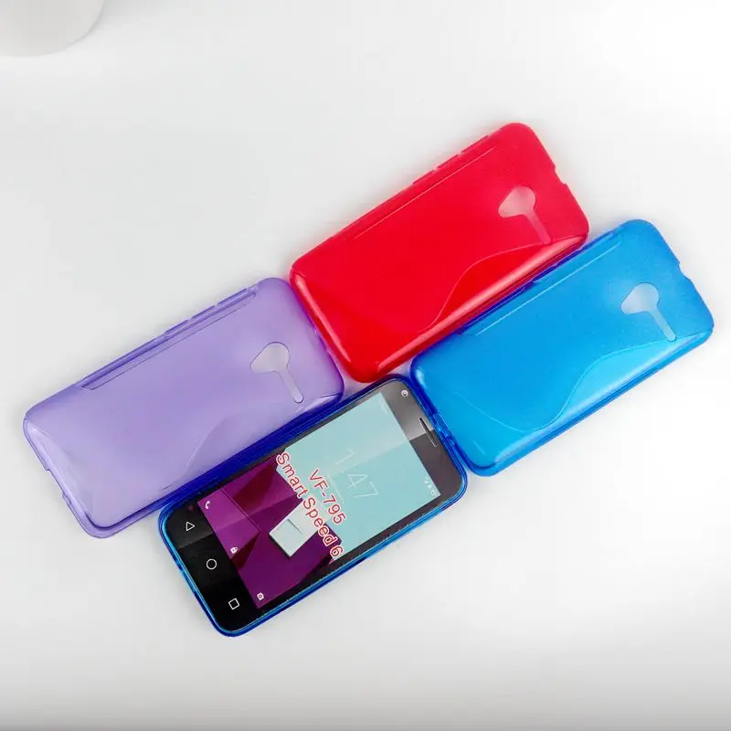 For Vodafone Smart Speed6 4.5 inch Phone Cases Original S Line Soft TPU