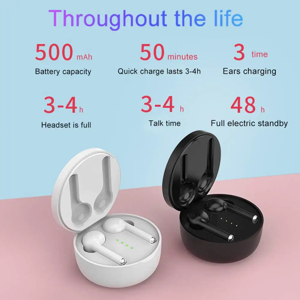 Беспроводные наушники Yiwa TW40 TWS сенсорное управление Bluetooth беспроводная гарнитура