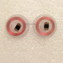 100 шт./лот) TK4100(EM4100) RFID 125 кГц монеты 25 мм умные метки только для чтения с прозрачным пластиком для бирки 125 кГц