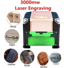 New High Speed 3000MW Laser Engraving Machine Printer Automatic Handicraft Wood Burning Tool for Custom Logo DIY Laser Engraver