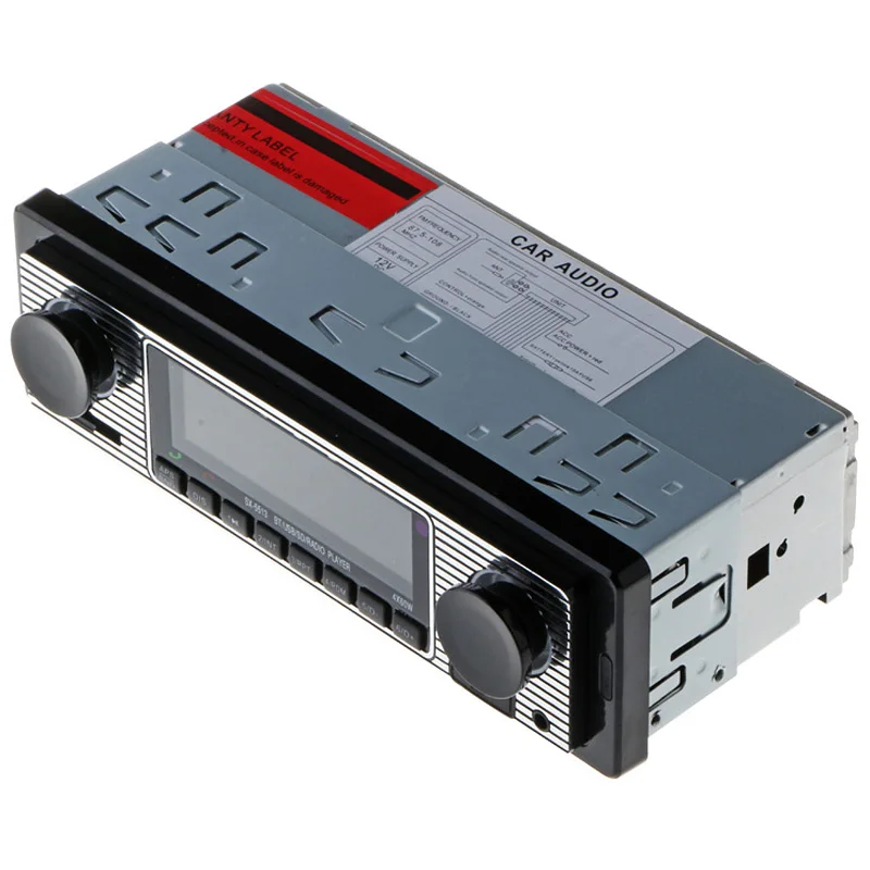 Nuevo 12 V coche reproductor de Radio Bluetooth Estéreo auriculares Bluetooth FM MP3 USB SD AUX Audio Auto electrónica autoradio 1 DIN oto teypleri radio para carro