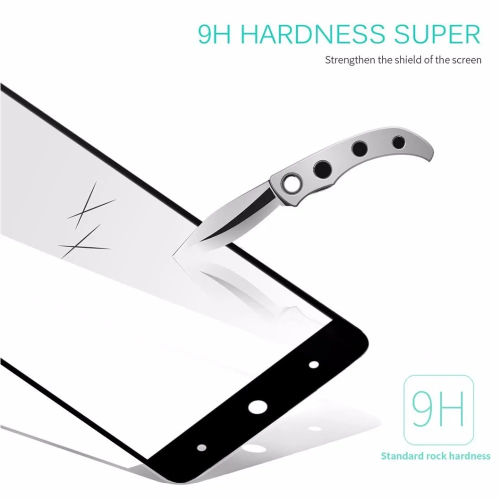 Полное покрытие закаленное стекло для ZTE Blade Z Max Z982 MetroPCS ZMax экран защитный