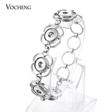 Новейшего дизайна, с цветочным принтом форма ювелирные изделия сплав 12 мм имбирь браслет с застежкой(NN-283) Vocheng