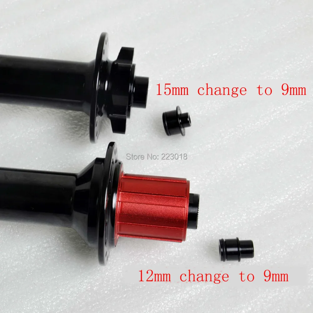 qr wheels on thru axle frame