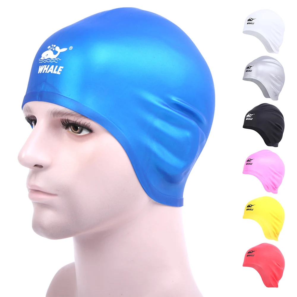 Women Free Size Unisex Sport Flexible Waterproof Silicone Swimming
