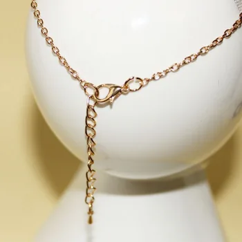 

Cable Bracelet Chains With Lobster Clasp 5cm Extender Links 7.5" Free nickel 9 Colors 2/3mm Red Copper Metal