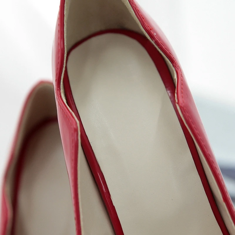 BLXQPYT/туфли-лодочки из лакированной кожи; очень большие размеры 34-52 модные офисные женские пикантные свадебные туфли на высоком каблуке(12 см) женские вечерние туфли; 116