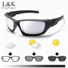 Фирменный дизайн, фотохромные поляризованные солнцезащитные очки для мужчин и женщин, хамелеон, обесцвечивание, солнцезащитные очки, квадратные, для вождения, Gafas Ciclismo