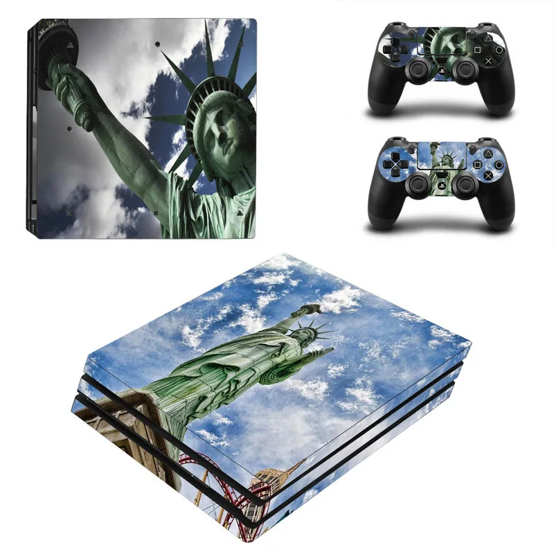 Красивая PS4 Pro игровая наклейка на консоль специально разработанная для sony Playstation