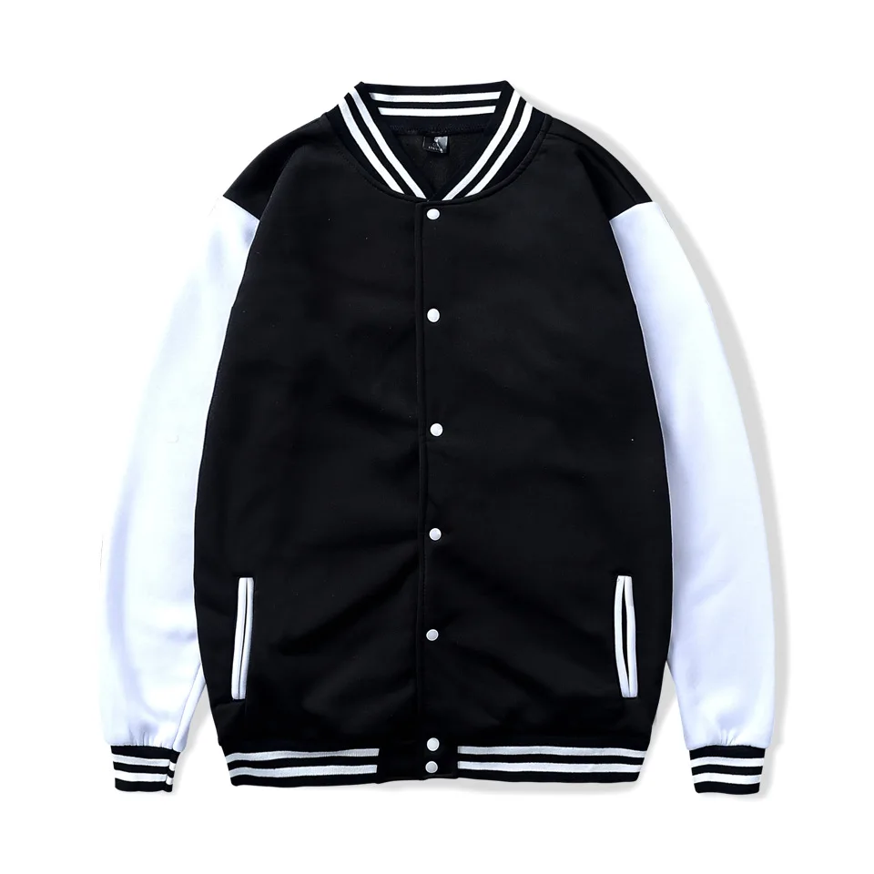 Woman Girls Full Zip Fleece Baseball jackets Size XXS 4XL