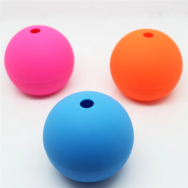5cm diameter round silicone ice ball tray maker mold