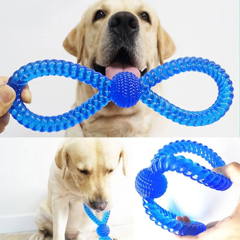 8-гранная витая из термопластичной резины, принадлежности для дрессировки собак плавающие игрушки для плавания укуса игрушка для прорезывания зубов собака интерактивная игрушка продукция для домашних животных