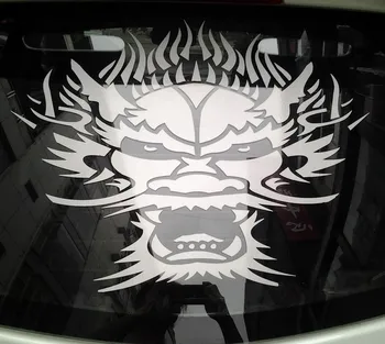 

Car decals Dragon Angry Dragon Tribal 19.5''x 21.5'' Vinyl Motor Rear windows Graphics stickers CG220