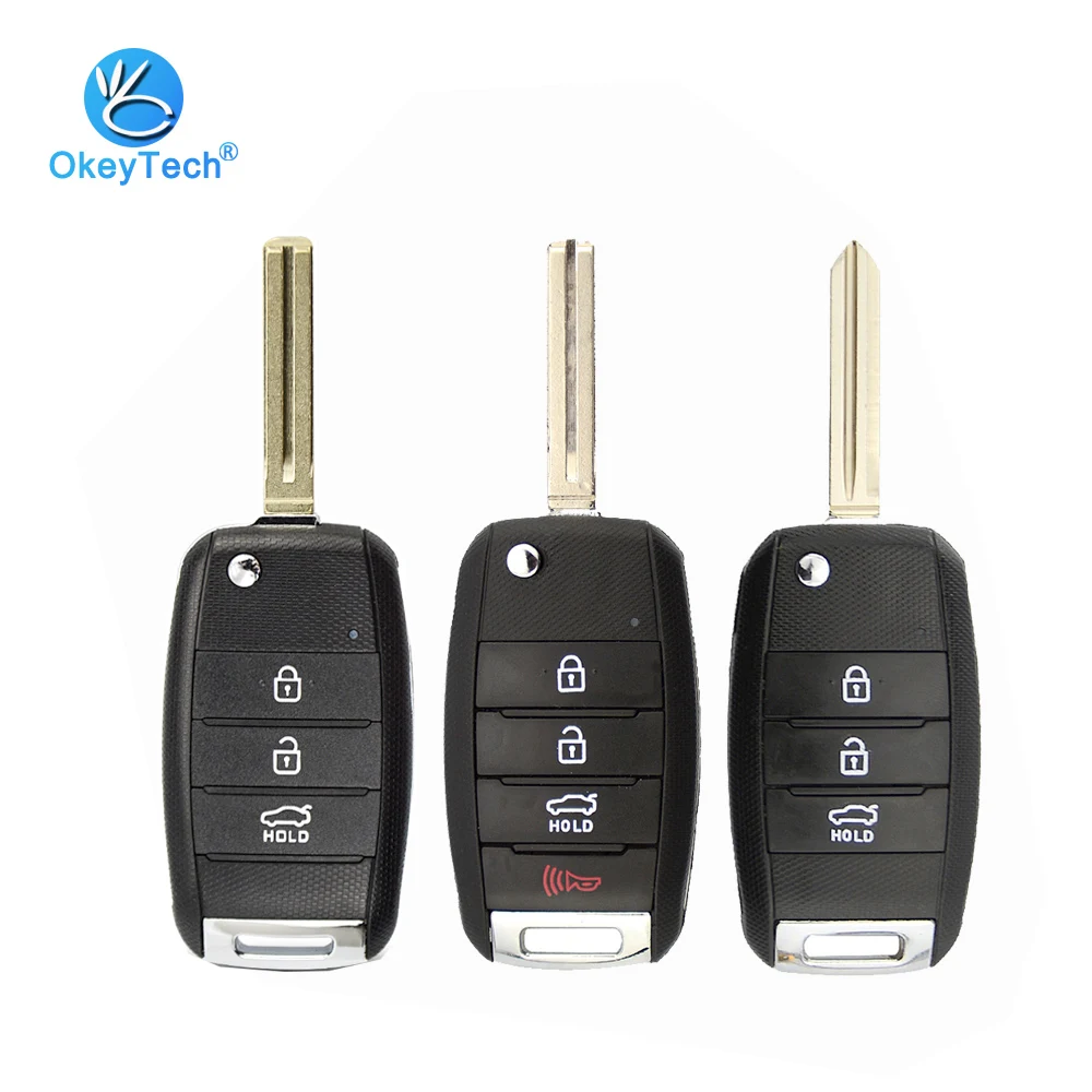 Сменный Складной Корпус для дистанционного ключа OkeyTech чехол брелок Kia Sorento Carens