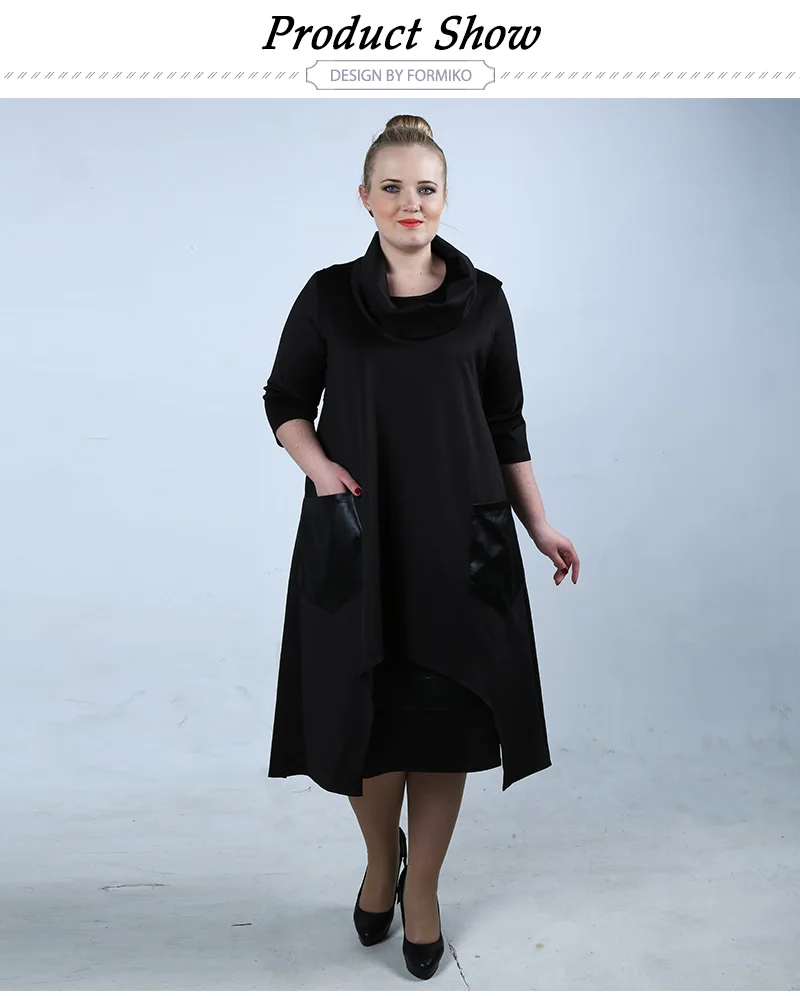 C038XQ-Plus-Size-Two-Pieces-A-Line-Slim-Dresses-Office-Lady-Dress_02