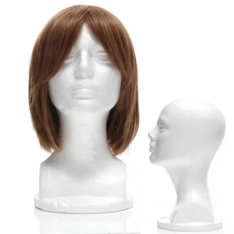 Пенопластовый манекен женская модель головы манекен парик очки шляпа Дисплей Стенд