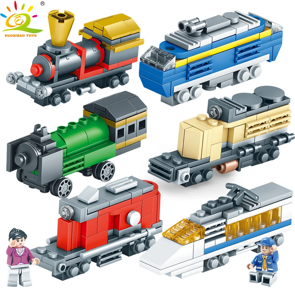 

354pcs High Speed Train Compatible Building Blocks set City Creator Cargo Track Bricks Educational toys for children