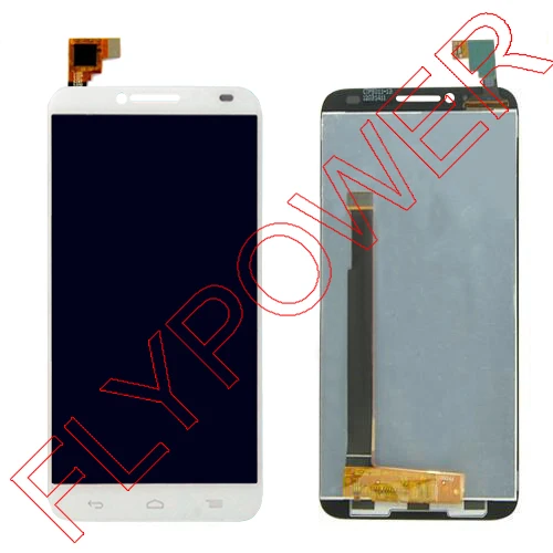 

For Alcatel One Touch Idol 2 6037 OT6037 6037B 6037L LCD Display Screen + White Touch Screen Digitizer Assembly; 100% warranty