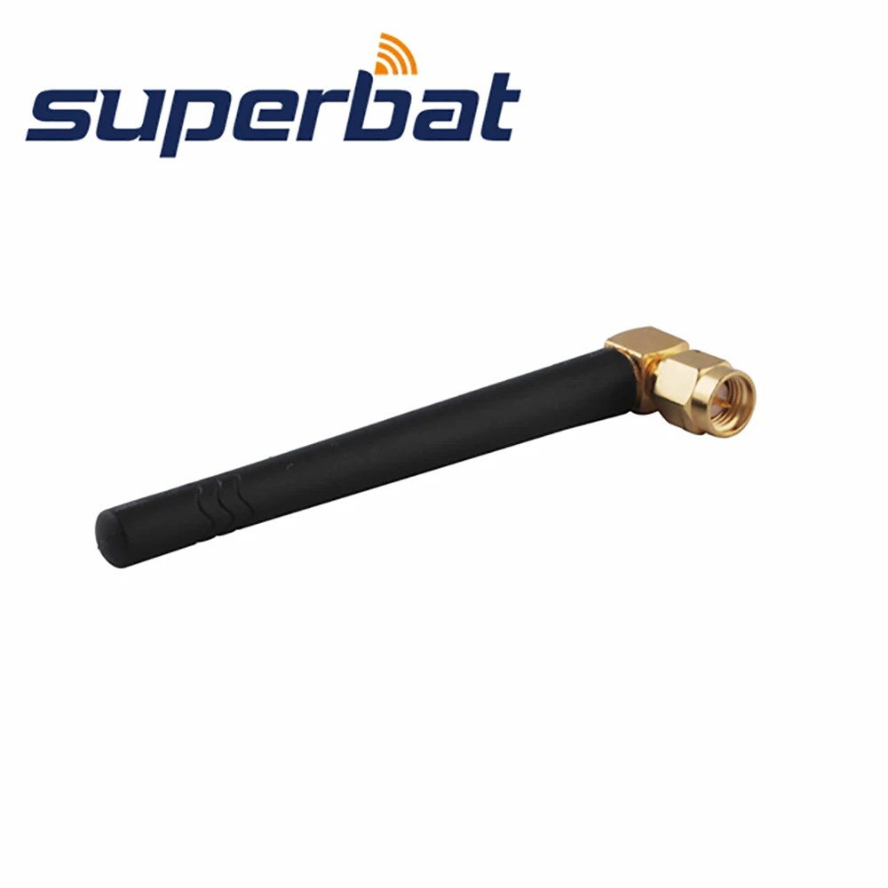 Superbat Wi-Fi антенна 2,4 ГГц 3dBi Omni Booster SMA штекер RA 50 Ом для беспроводной маршрутизатор WLAN PCI карта резиновая утка антенна