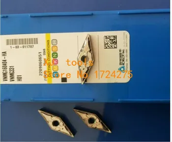 

Free Shipping 10pcs VNMG160404-HA H01 Turning carbide inserts.Match with MVJNR/MVVNN,Suitable for processing of Aluminium&Copper